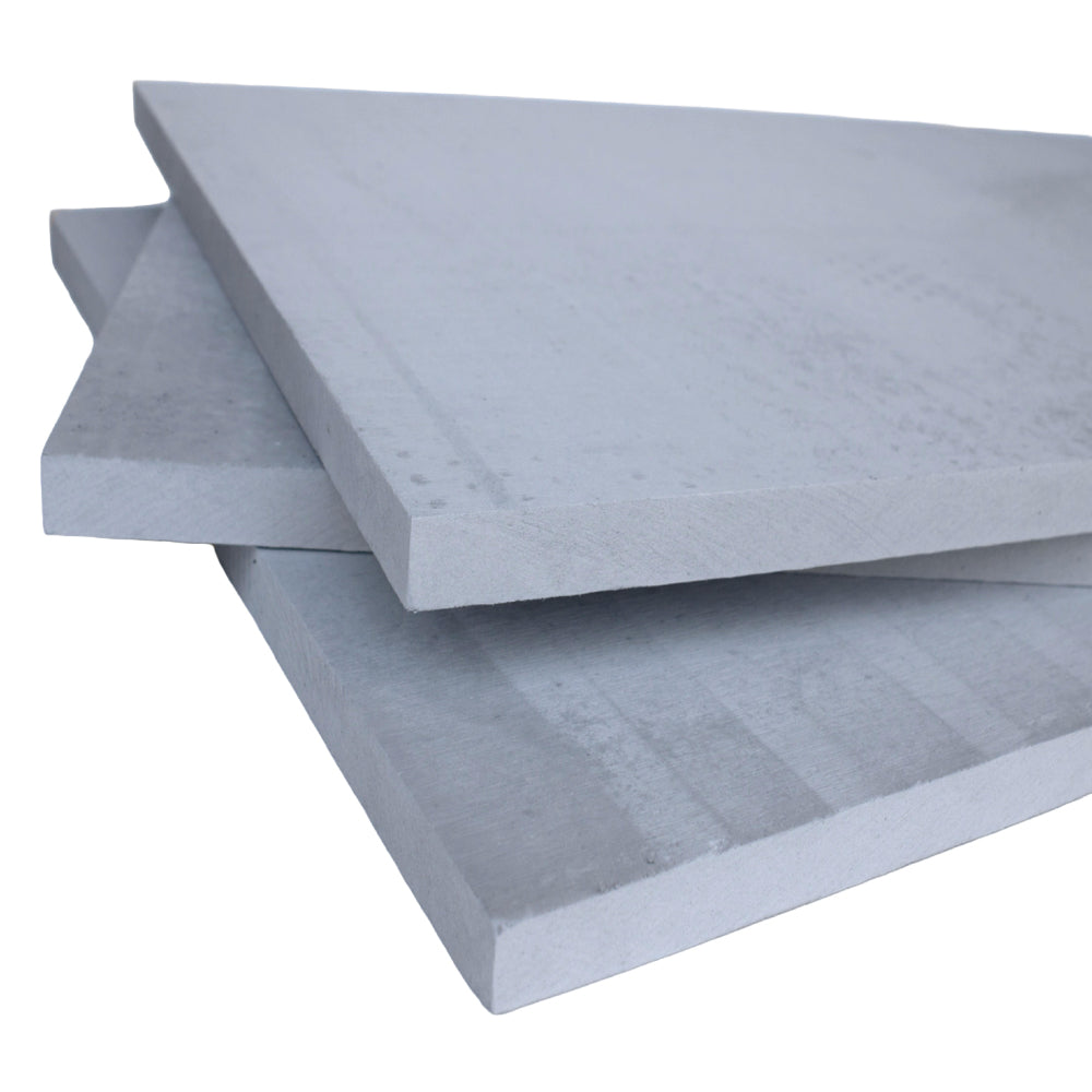 Stacked calcium silicate thermal insulation boards 25 mm × 610 mm × 1000 mm rated to 1000 °C for industrial high-temperature applications