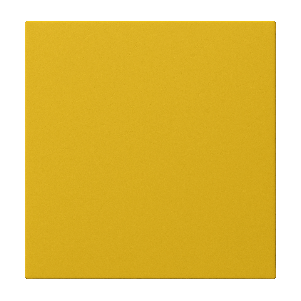 Yellow epoxy phenolic rigid laminate sheet displayed on a pale grey background, used for electrical insulation in high-performance industrial applications.