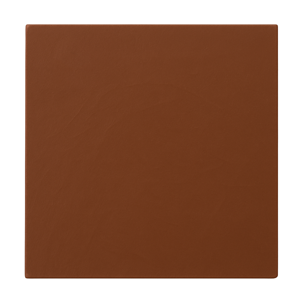 Square sheet of HT2 Glass Rigid Laminate in reddish-brown colour, designed for high-performance electrical insulation and heat resistance up to 185°C.