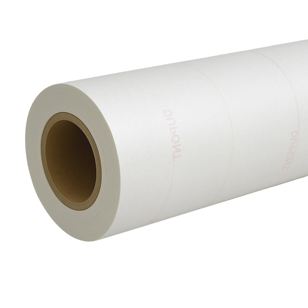 Roll of NPN insulation material (Nomex / Mylar / Nomex laminate) in white, used for high-temperature electrical insulation in motors, transformers, and dry-type power systems.