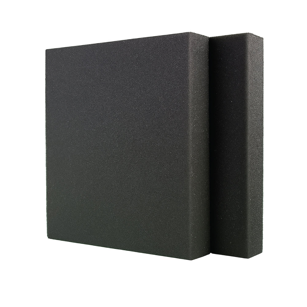 Sorberfoam acoustic panel – grey open-cell polyurethane foam for high-performance sound absorption in studios, theatres, and enclosures