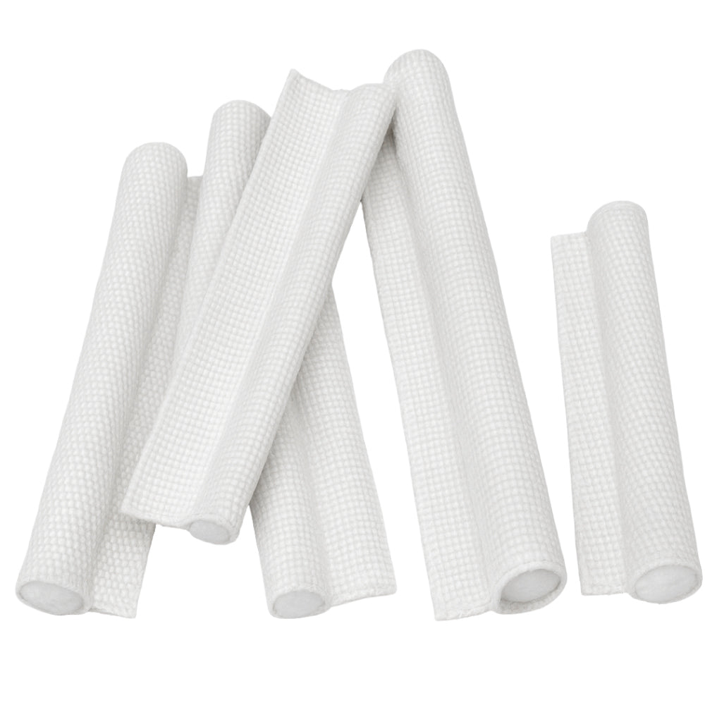 Fibreglass high-temperature insulation tape with P-seal bulb-and-tail profile, suitable for boilers, kilns, furnaces and industrial oven gasket sealing.