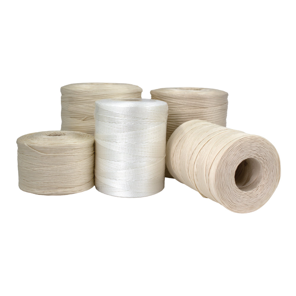 spools of electrical insulation tying cord in single and multi strand options for bundling applications